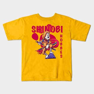 Shinobi Hobbes style Kids T-Shirt